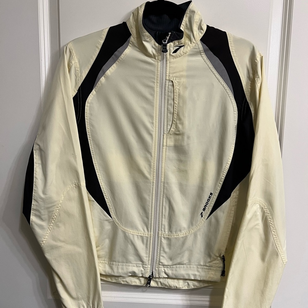 Yellow Brooks Windbreaker